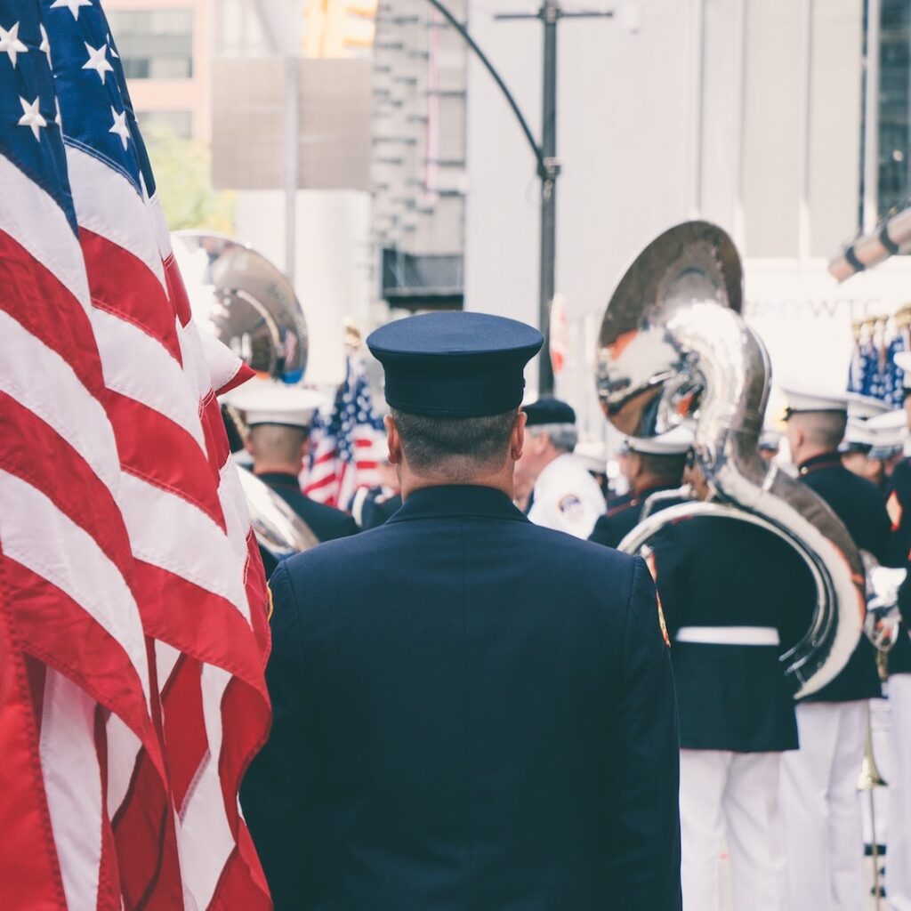 American Flag on National Celebration