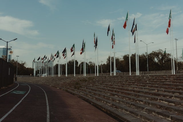 Mexico Flag - Olympics and the FIFA World Cup